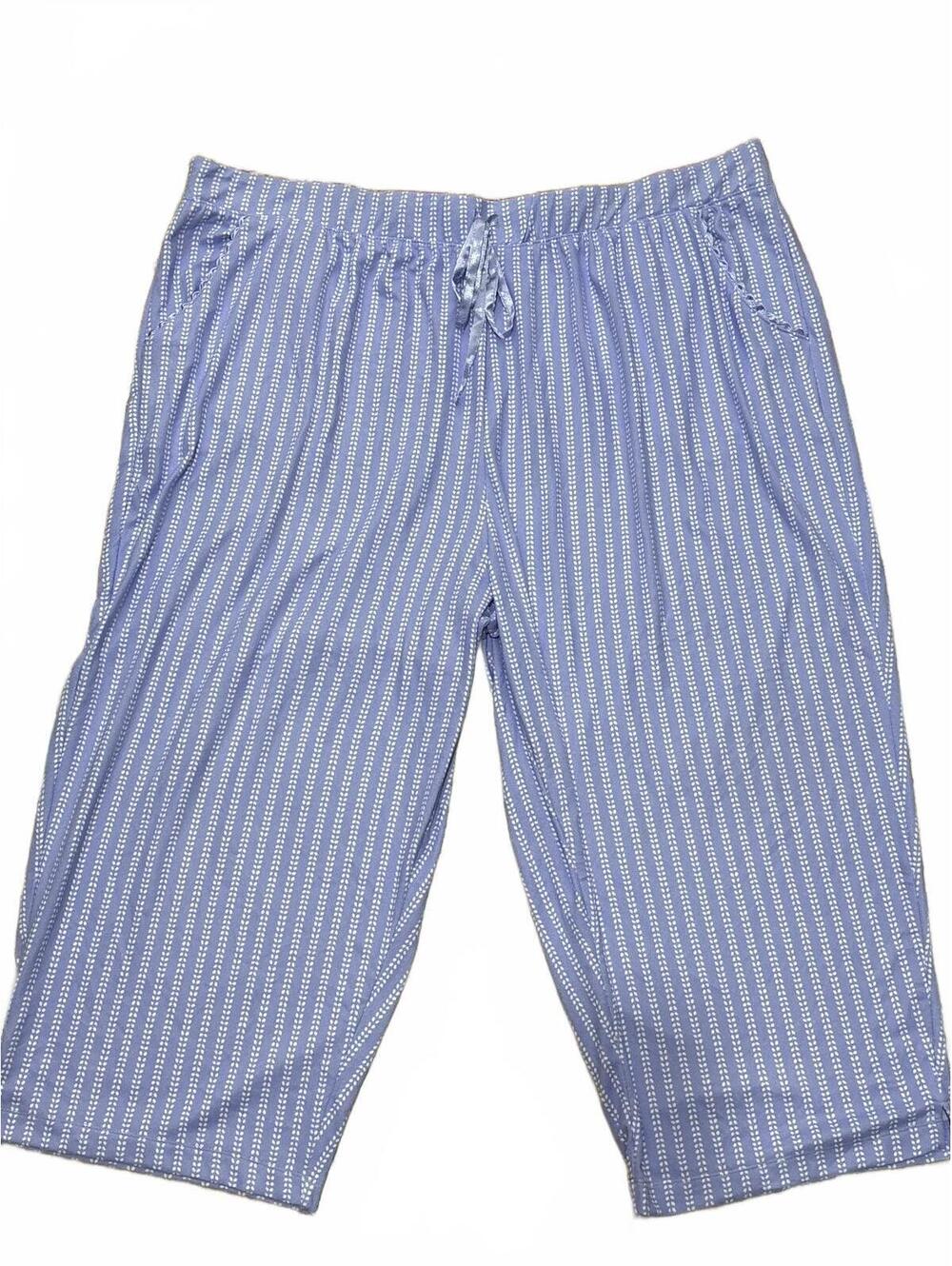 Croft & Barrow Women's Blue 3X Sleepwear Lounge Pants